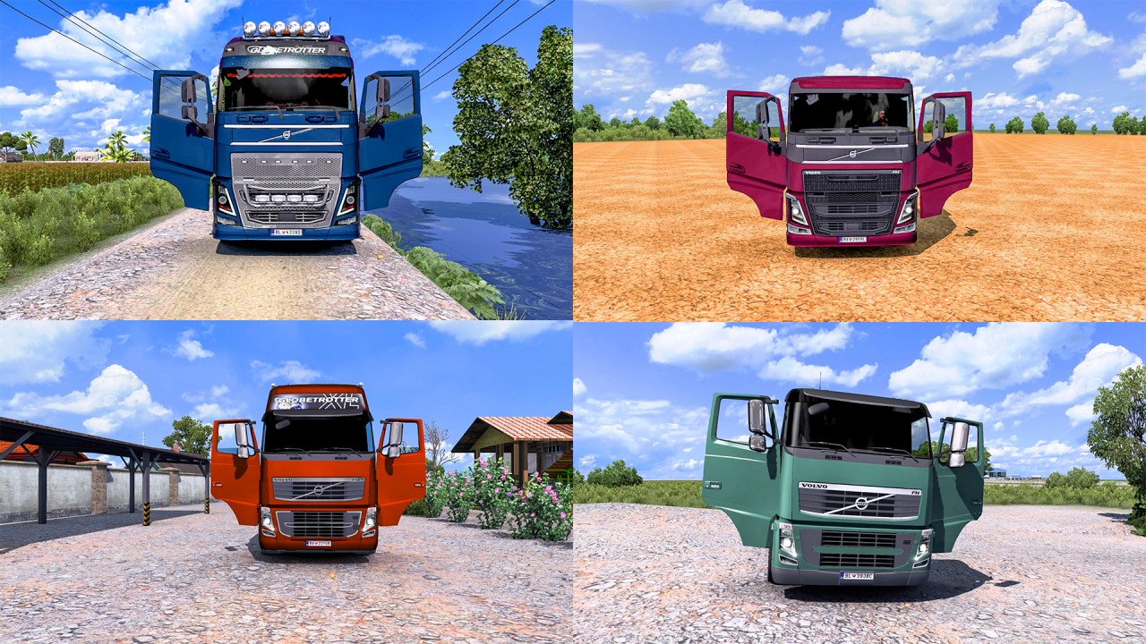 All Volvo Trucks Door Animation Mod – ETS2 1.40